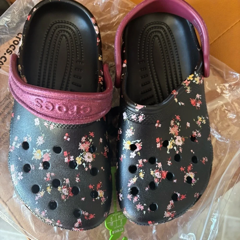 CROCS stylish floral